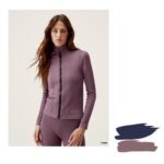 chaqueta color amatista