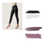 legging largos bicolor