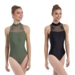 maillot parte delantera verde y otro negro