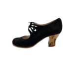 zapato flamenco ante tacon pintado