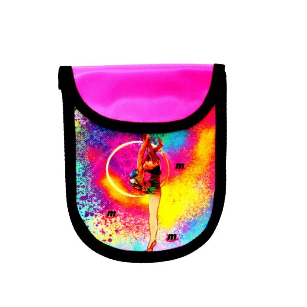 portapunteras de gimnasia rítmica en color rosa
