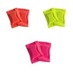 Rodilleras vinkova colores: coral, amarillo y fucsia