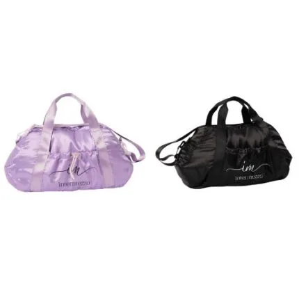Bolsa de danza en color lila y negro de la marca Intermezzo