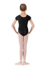 Maillot manga corta en color negro de la marca Bloch