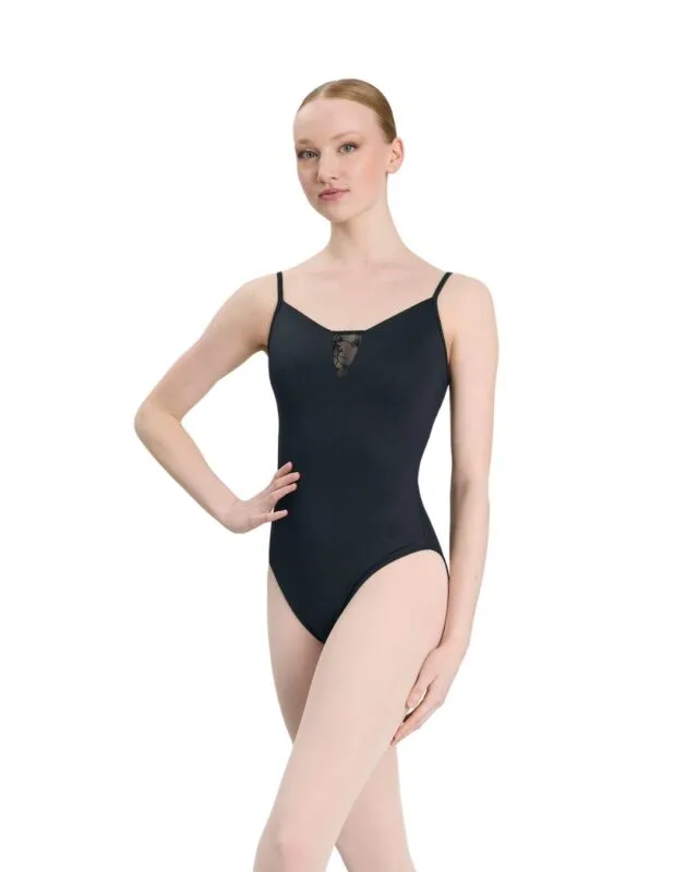 Maillot Ginesta de la marca Intermezzo con tirante fino y transparecias en espalda