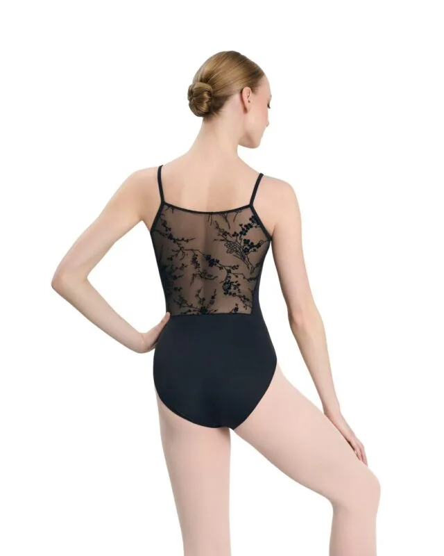 Maillot Ginesta de la marca Intermezzo con tirante fino y transparecias en espalda