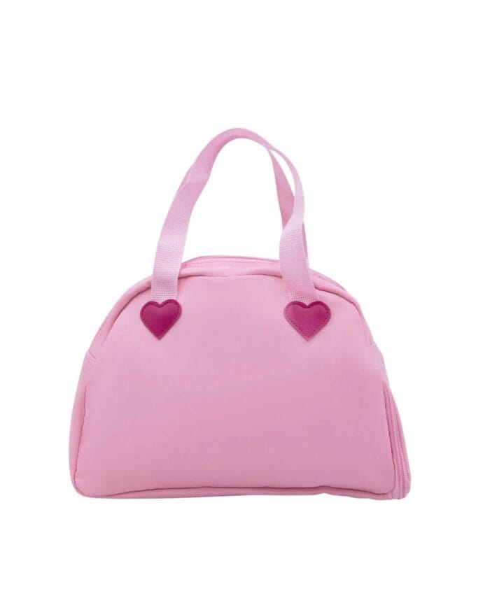 Bolsa de Danza Capezio rosa con zapatillas de ballet de lentejuelas