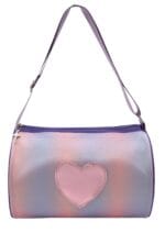 Bolso Danza Capezio morado purpurina