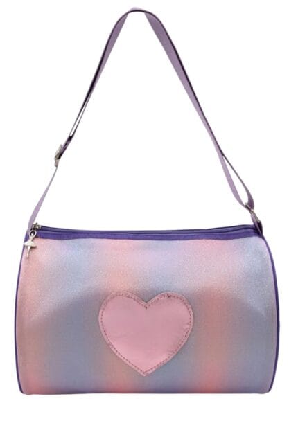Bolso Danza Capezio morado purpurina