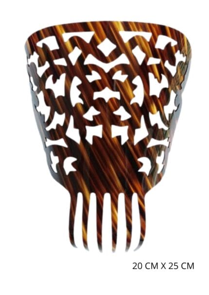 Peineta señora color concha