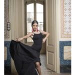 Vestido de baile de tirante fino de la marca Davedans