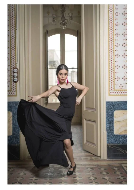 Vestido de baile de tirante fino de la marca Davedans