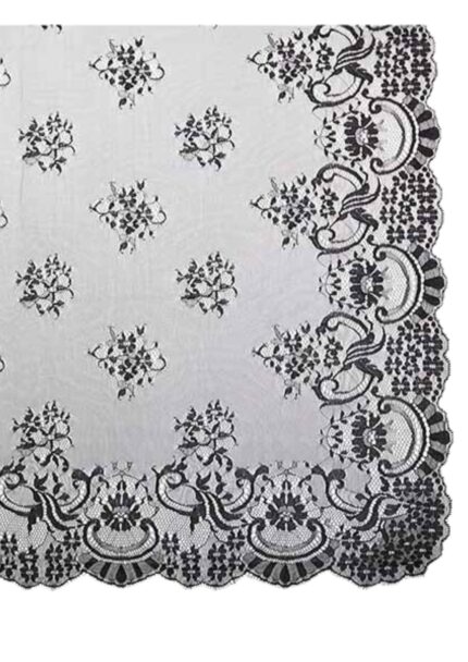 Mantilla Volart 081820 negra 100 X 220 cm