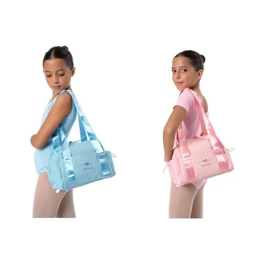 Bolso de Danza de la marca Intermezzo modelo Hirai en color rosa y celeste